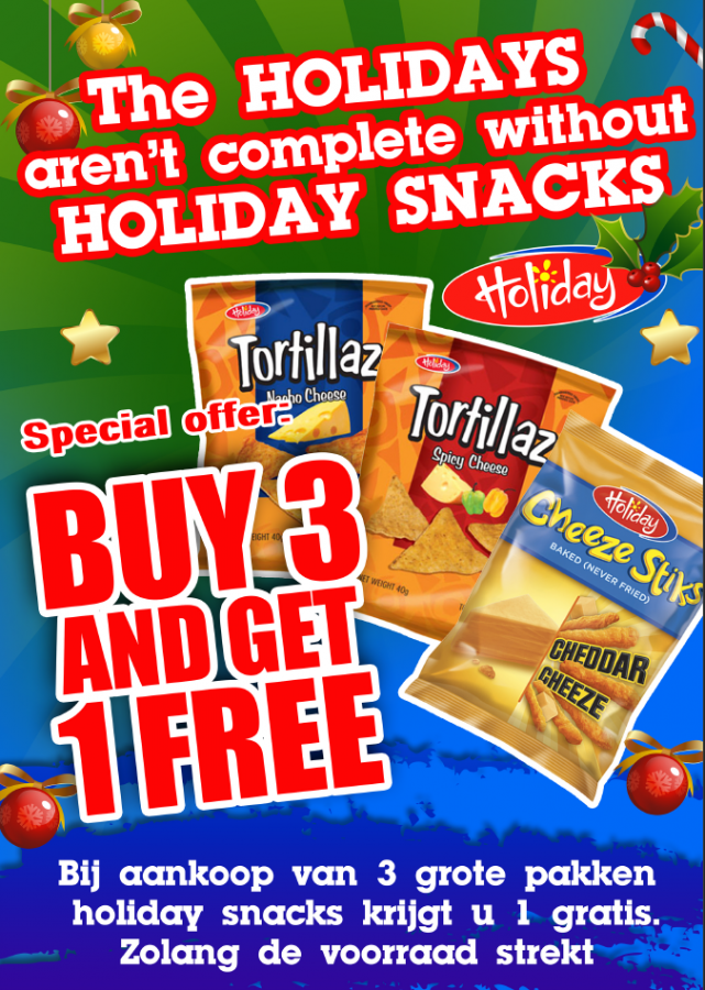 Holiday snacks Combo Deal